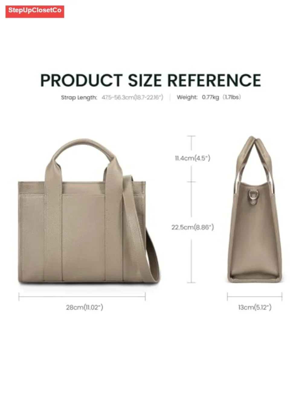 Genuine Leather Satchel Tote Bag Women Crossbody Shoulder Purse RFID Zipper